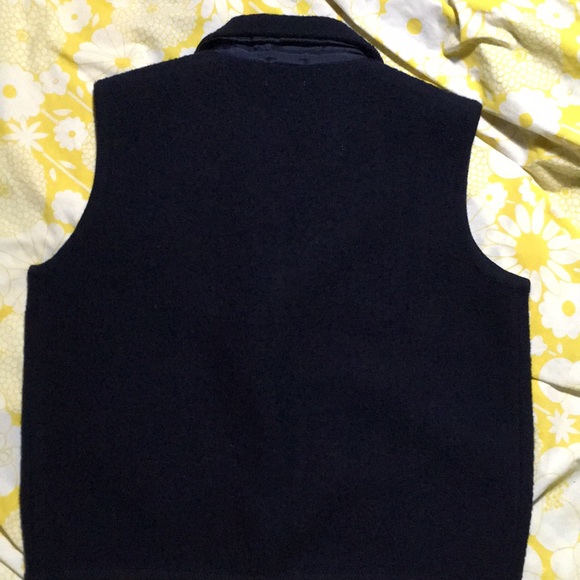 Vintage Ann Wi 100% Wool Zip Vest - Picture 5 of 6